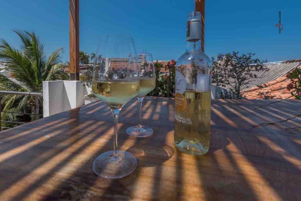 Villa Nomada 5 Estrellas, Wifi, Piscina, Terraza, 12 Personas, Cartagena Bagian luar foto