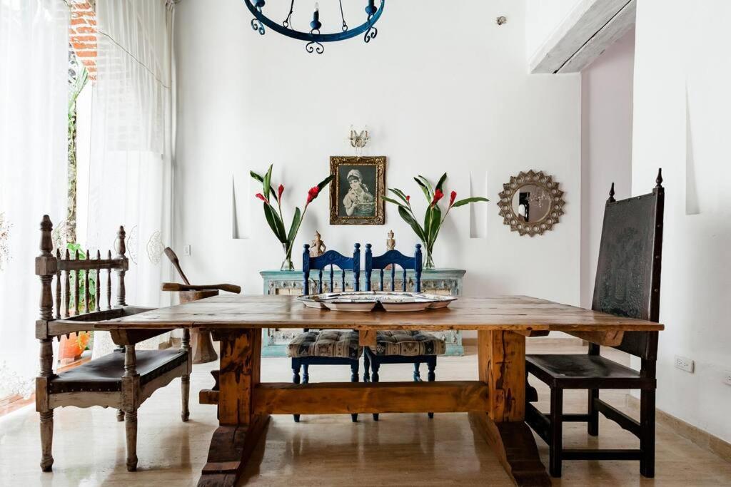 Villa Nomada 5 Estrellas, Wifi, Piscina, Terraza, 12 Personas, Cartagena Bagian luar foto